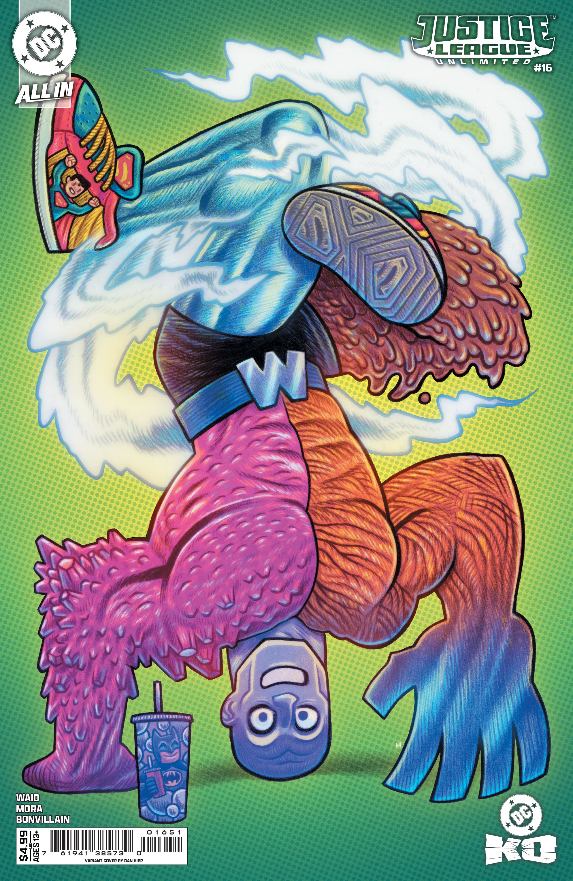 Justice League Unlimited #16 (Cvr D Dan Hipp Card Stock Variant) Comic