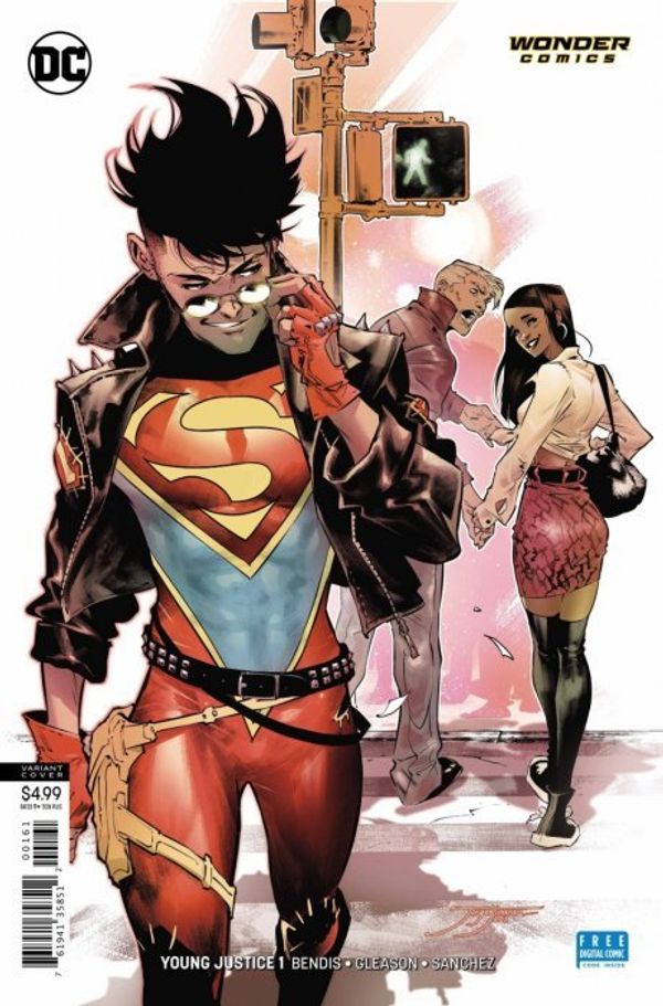 Young Justice #1 (Superboy Variant Cover)