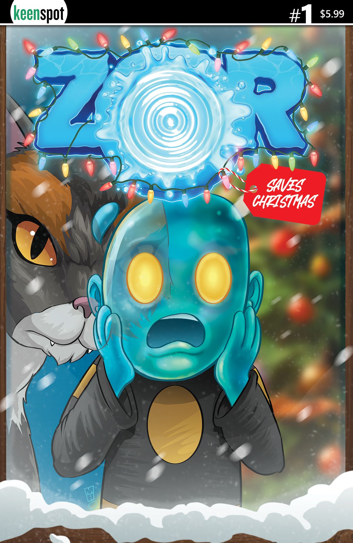 Zor Saves Christmas #1 Comic