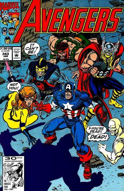 Avengers #343 Comic