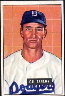 Cal Abrams 1951 Bowman #152 Sports Card