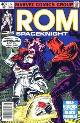 ROM Comic No 60 MARVEL Comics Date 11/1984 No Bar Code Cover Vol 1 