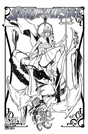 Sonjaversal #5 (10 Copy Federici B&w Cover)