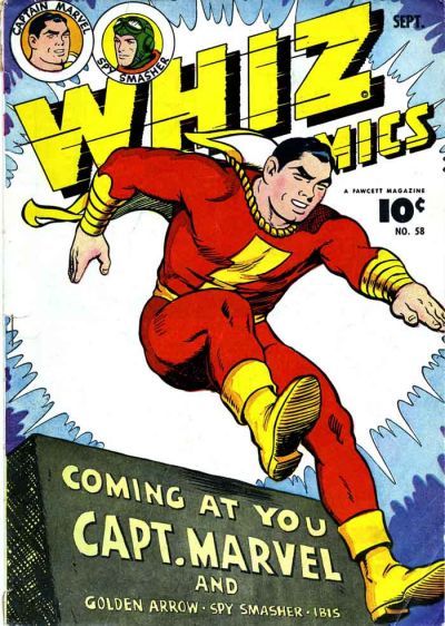 Whiz Comics #58 Comic