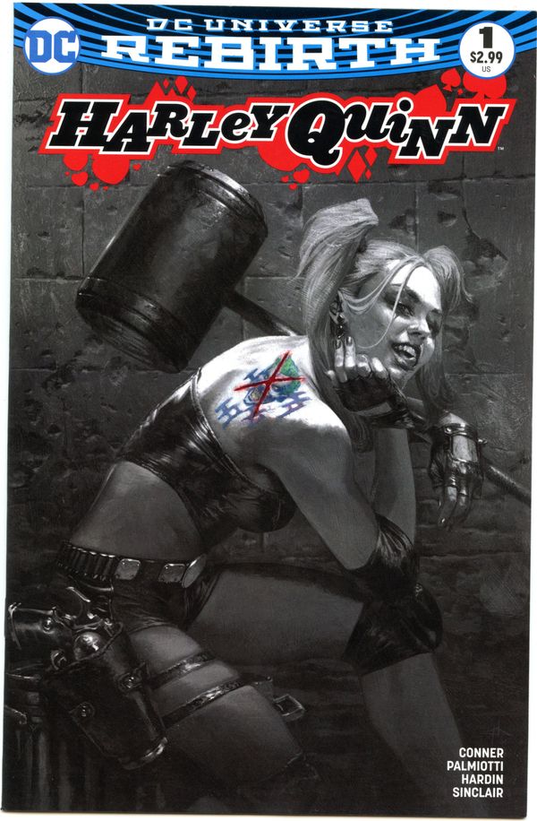 Harley Quinn #1 (Bulletproof Comics Black & White Edition)