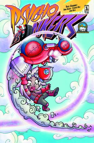 Psycho Bonkers #3 (Direct Market Cover B)