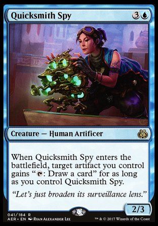 Quicksmith Spy (Aether Revolt) Trading Card