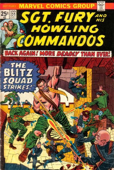 Sgt. Fury and His Howling Commandos #122 Comic