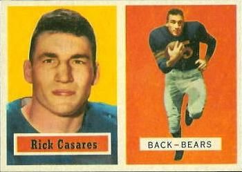 Rick Casares 1957 Topps #55 Sports Card