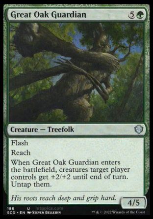 Great Oak Guardian (Starter Commander Decks) Trading Card