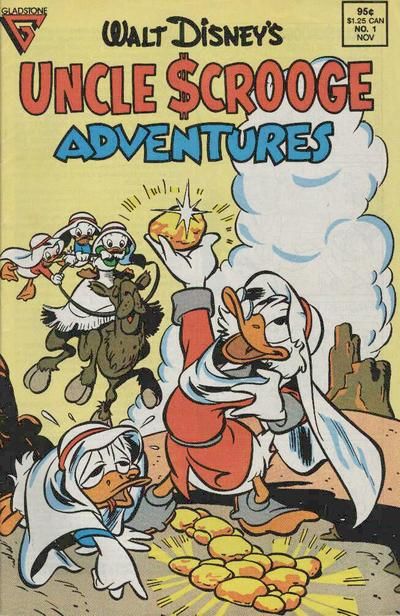 Walt Disney's Uncle Scrooge Adventures #1 Comic