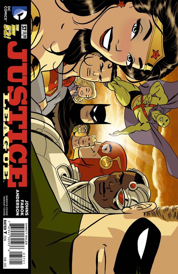 Justice League #37 (Darwyn Cooke Variant Cover)
