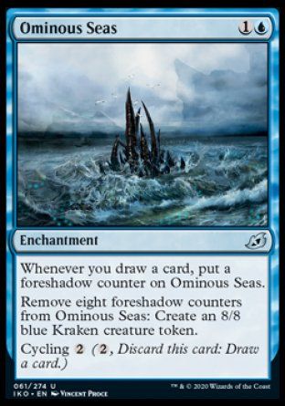 Ominous Seas (Ikoria Lair of Behemoths) Trading Card