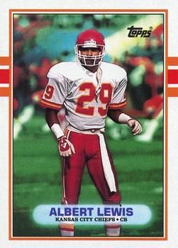 Albert Lewis 1989 Topps #356 Sports Card