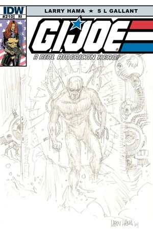 G.I. Joe: A Real American Hero #210 (10 Copy Cover)