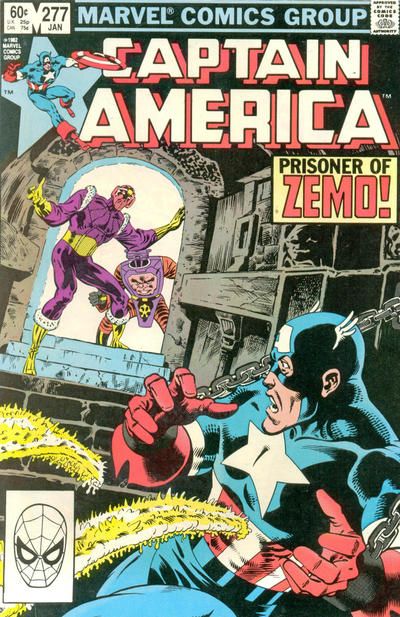 Captain America #277 Comic