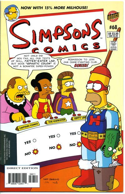 Simpsons Comics #68 Comic