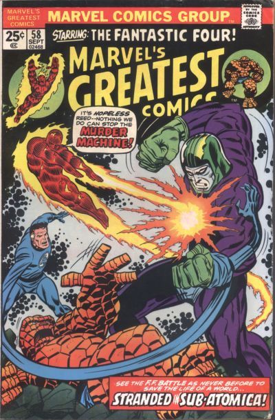 Marvel's Greatest Comics #58 Comic