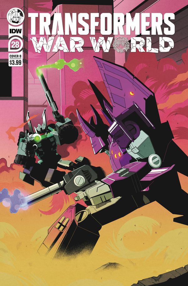 Transformers #28 (Cover B  Adam Bryce Thomas)