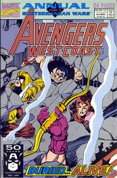 Avengers West Coast Annual #6 Comic