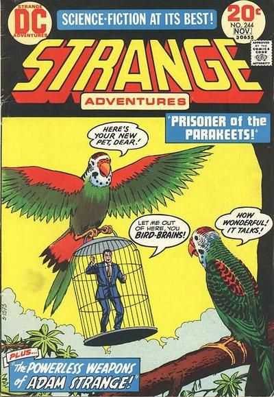 Strange Adventures #244 Comic