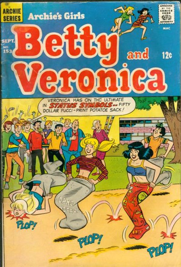 Archie's Girls Betty and Veronica #153