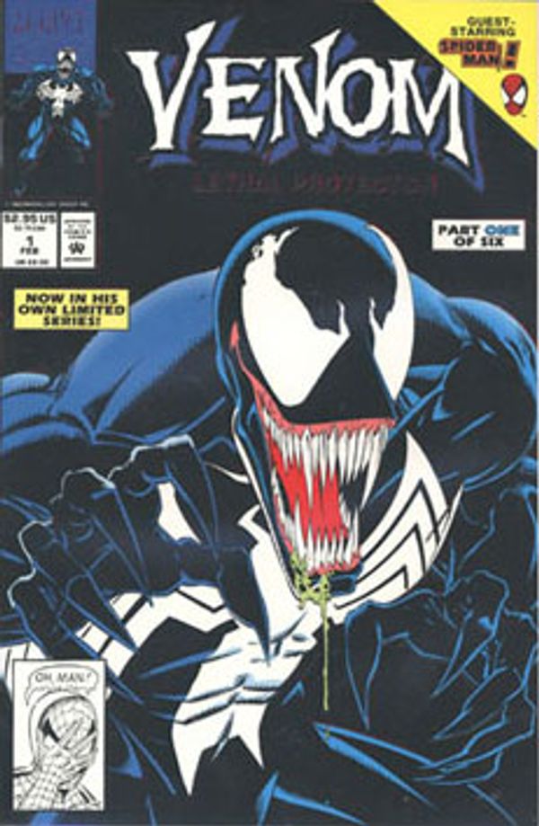 Venom: Lethal Protector #1 (Black Cover / Printing Error)