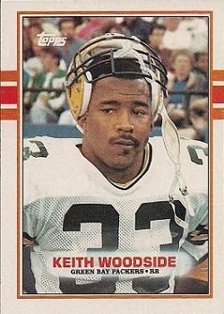 Keith Woodside 1989 Topps #375 Sports Card