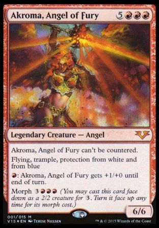 Akroma, Angel of Fury (From the Vault : Angels) Trading Card