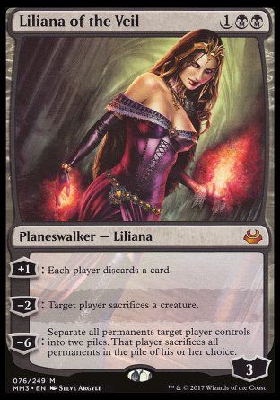 Liliana of the Veil (Modern Masters 2017) Trading Card