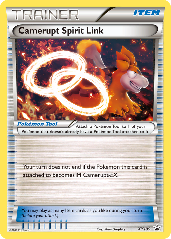 Camerupt Spirit Link (XY199) - XY Black Star Promos