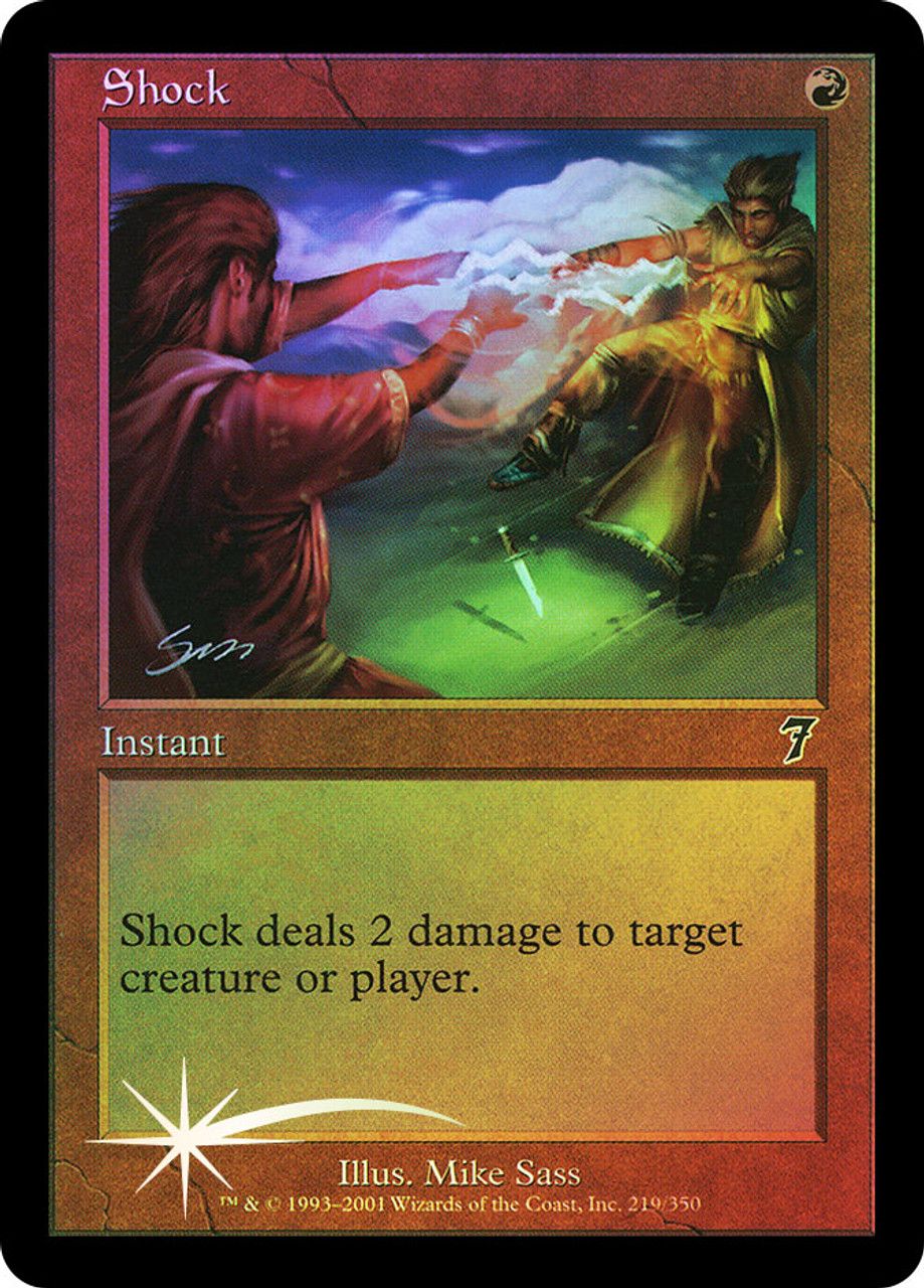 Shock (7th Edition - Foil) Trading Card