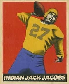 Jack Jacobs 1949 Leaf #90 Sports Card