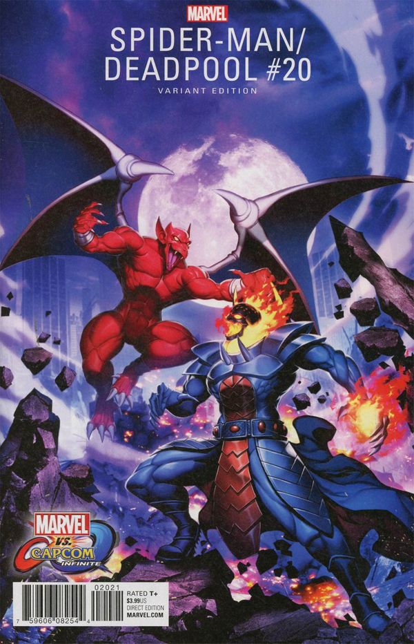 Spider-man Deadpool #20 (Marvel Vs Capcom Variant)