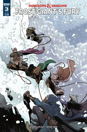 Dungeons & Dragons Frost Giants Fury #3 (Subscription Variant)