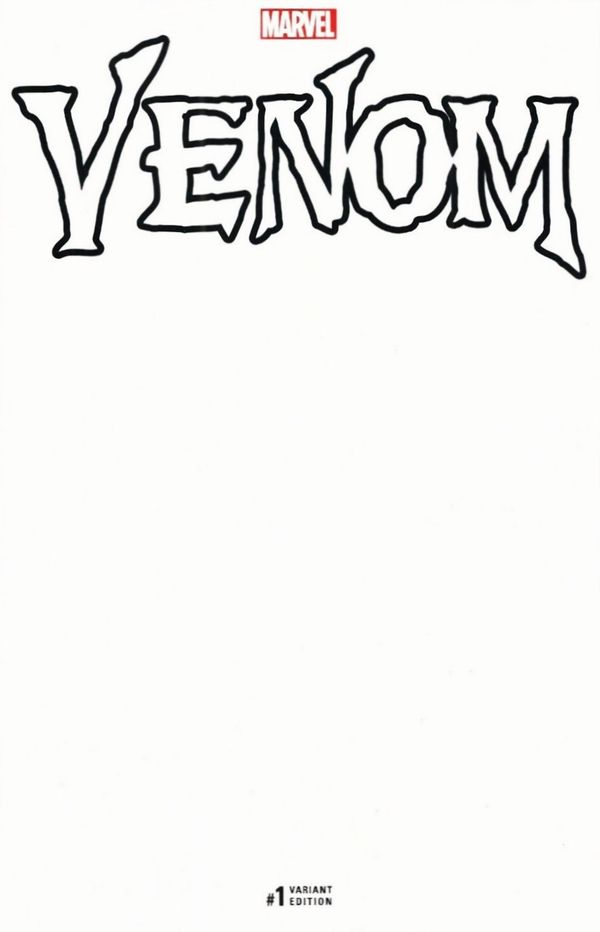 Venom #1 (Blank Variant)
