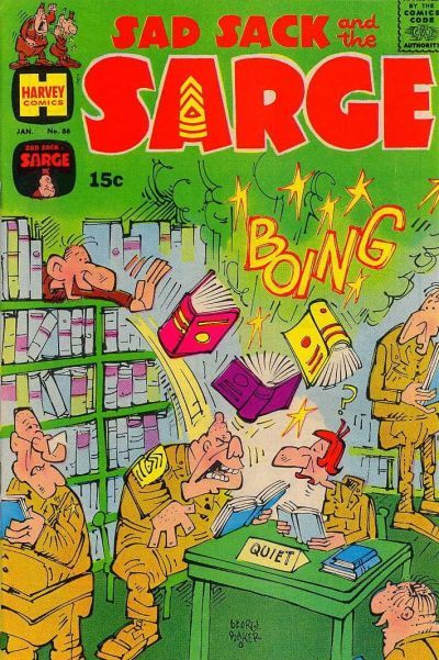Sad Sack And The Sarge #86 Comic