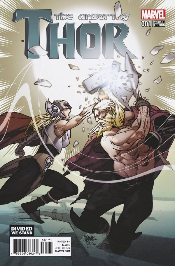 The Unworthy Thor #1 (Divided We Stand Variant)