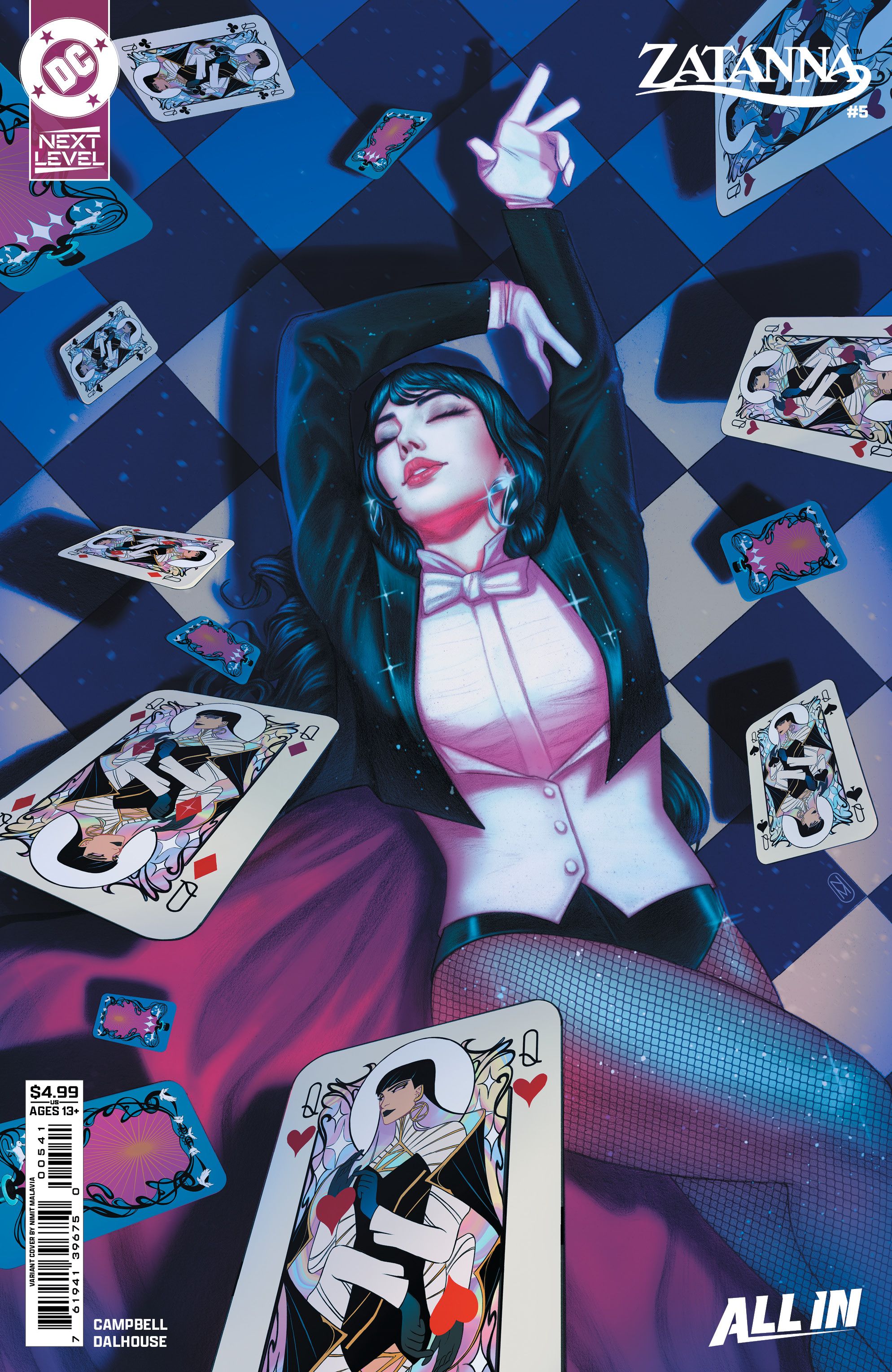 Zatanna #5 (Cvr D Nimit Malavia Card Stock Variant) Comic