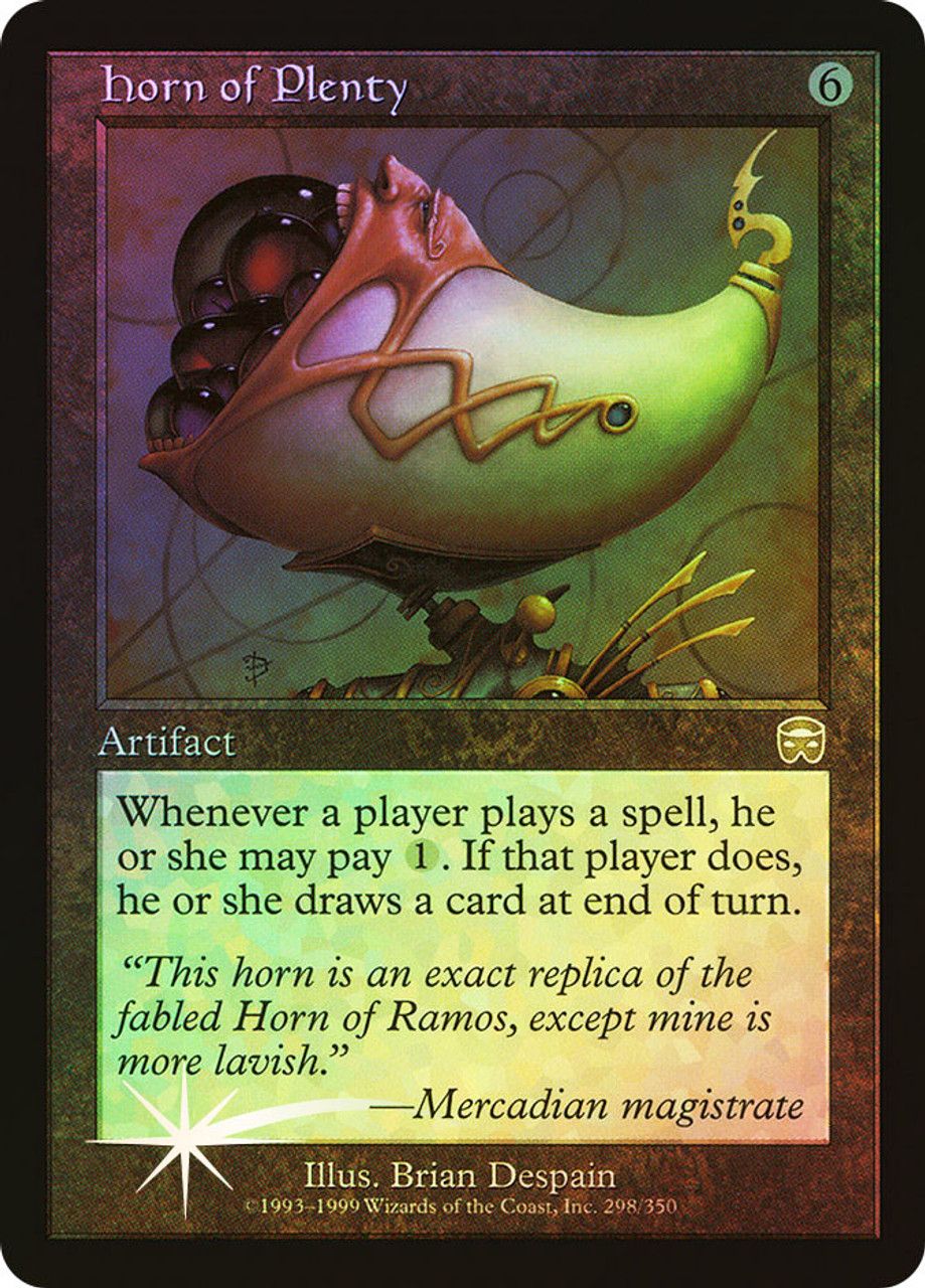 Horn of Plenty (Mercadian Masques - Foil) Trading Card