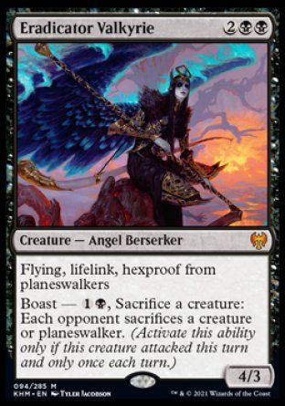 Eradicator Valkyrie (Kaldheim) Trading Card