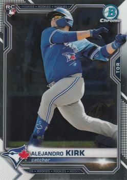 Alejandro Kirk 2021 Bowman Chrome Baseball #49 Sports Card