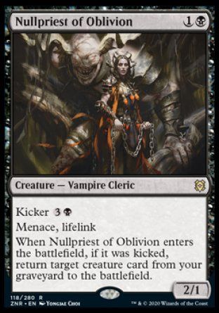 Nullpriest of Oblivion (Zendikar Rising) Trading Card