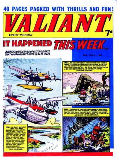 Valiant #24 July 1965 Comic