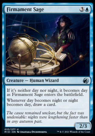 Firmament Sage (Innistrad: Midnight Hunt) Trading Card