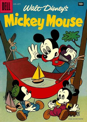 博物館級！1958年mickey magazin（コンテスト応募用完品） Mickey Mouse #55 Value - GoCollect