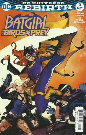 Batgirl & the Birds of Prey #3 (Variant Cover)