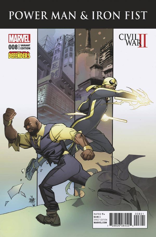 Power Man And Iron Fist #8 (Defenders Variant)