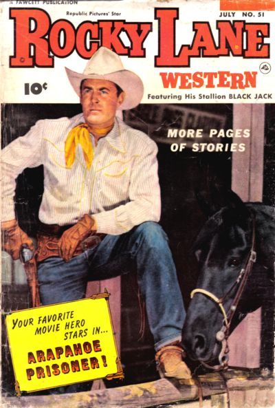 Rocky Lane Western #51 Comic