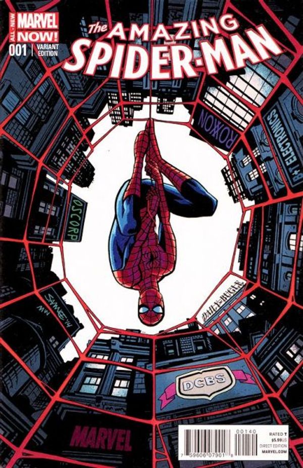 Amazing Spider-man #1 (Chris Samnee DCBS Exclusive Variant Cover)